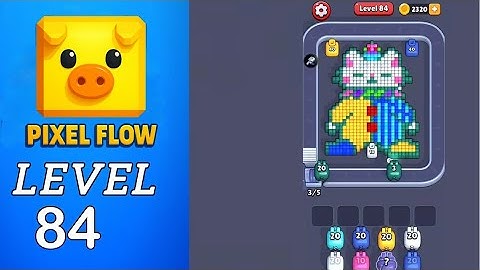 Pixel Flow Level 84 Walkthrough