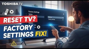 How to Factory Reset Toshiba TV (2025 Guide) - Fix 95% of Problems!