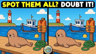 🐢🧩 Spot The Difference | Expert Challenge Edition 🧩🐢 | Quizonaut Turtle