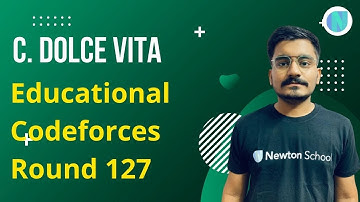 C. Dolce Vita | Educational Codeforces Round 127 (Rated for Div. 2) - Hitesh Tripathi