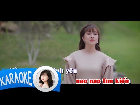 Karaoke Thị Trấn Nhỏ Nhớ Anh - Cẩm Loan Bolero | Beat Gốc