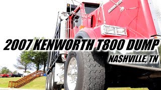 For Sale: 2007 Kenworth T800 Dump - Caterpillar C15 - Stock #403518 Nashville TN