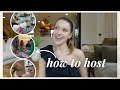 HOW TO HOST (dinner parties, baby showers, birthday parties, game nights, bridal showers, etc!)