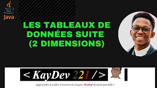 (#18) Les tableaux de données suite (2 dimensions)