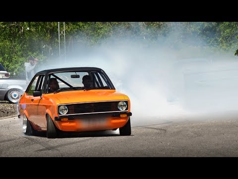 Cars Leaving a Car Show - May 2019!