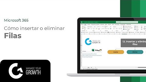 13. Insertar y eliminar filas con VBA