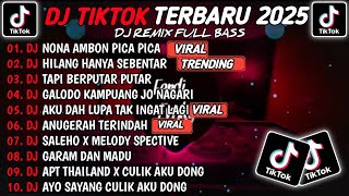 Dj Tiktok Terbaru 2025  Dj Nona Ambon Pica Picadj Hilang Hanya Sebentar Dj Remix Viral Tiktok 2025
