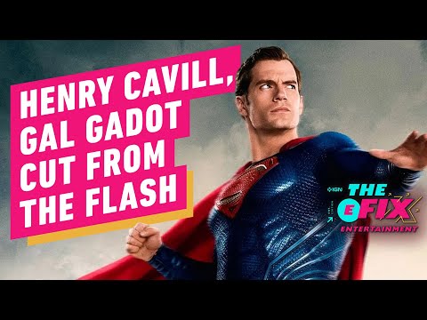 Henry cavill and gal gadot's the flash movie cameos reportedly cut - ign the fix: entertainment
