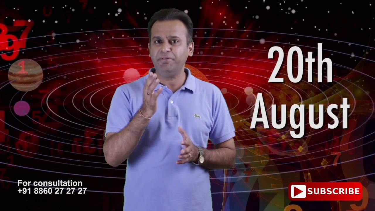 Astrological Prediction For 20th August Born  Astrology Planets