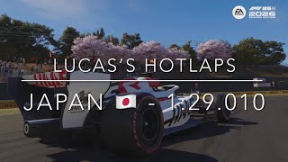 Lucas’s Hotlaps: Japan 🇯🇵 - 1:29.010 (2159 in the world at the time)