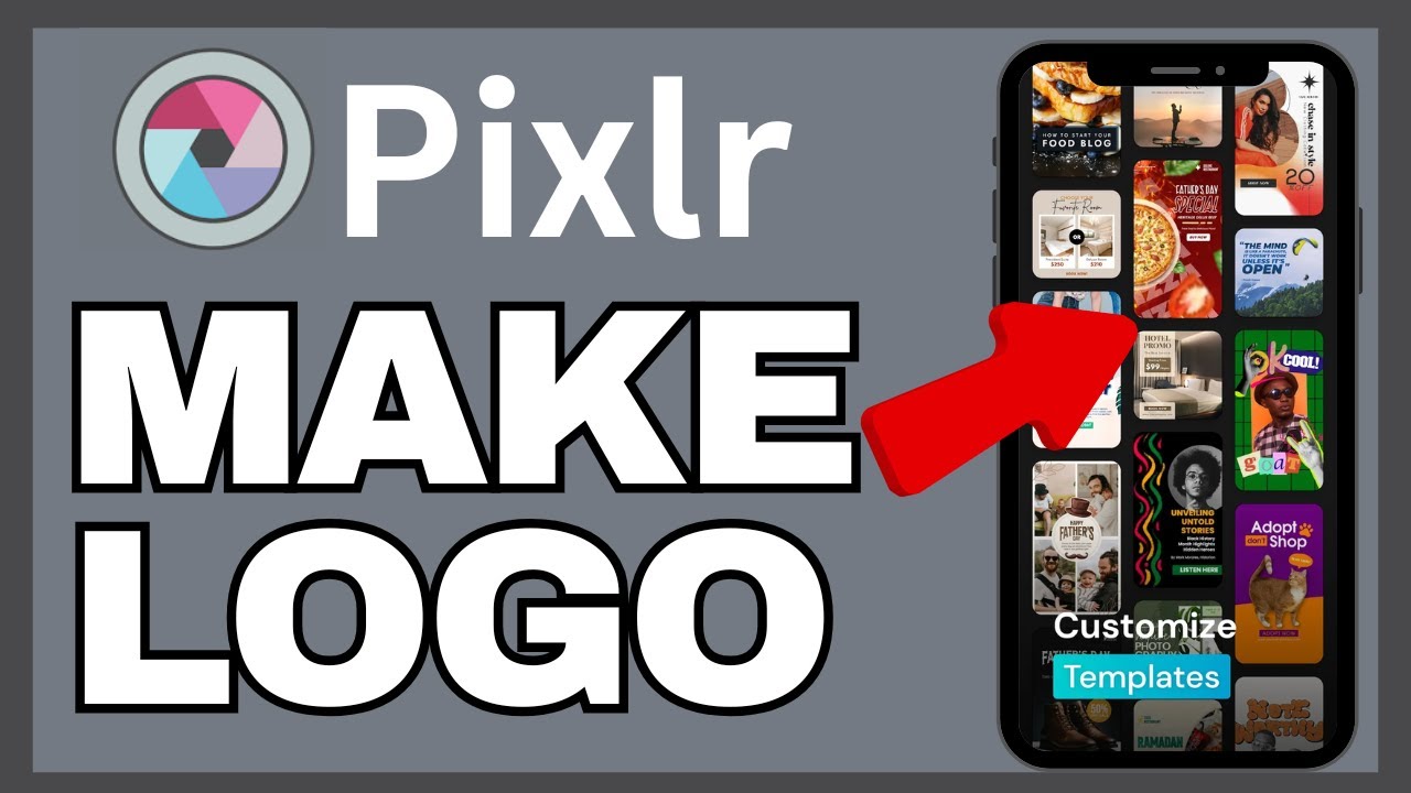 How to Make Logo in Pixlr 2025?