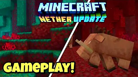 Minecraft Nether Update GAMEPLAY! (Minecon 2019)