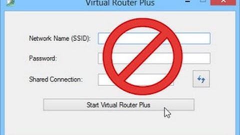 virtual router not connecting , solved !!!