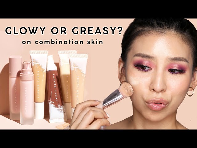 Fenty Hydrating Foundation on Combination Skin - Is it Glowy or Just Greasy? 