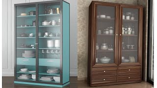 Kitchen Crockery unit designs/Kitchen cabinet ideas