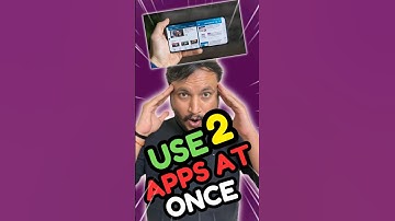 How to use two apps in android | Split Screen #shorts