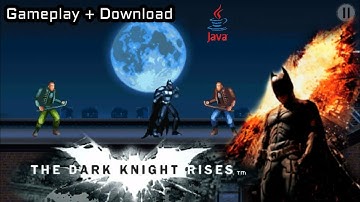 Batman : The Dark Knight Rises Java J2ME Loader Android