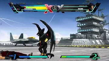 Ultimate Marvel vs Capcom 3 playthrough_Shuma-Gorath/Firebrand/Akuma