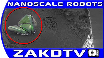 Microscopic GRAPHENE ROBOTS. BLOOD CELL sized robots from Cornell University