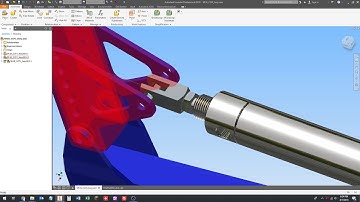 Designing a Pneumatic Joint in Inventor (Stellar Robotics CAD Class 2018) - Part 4
