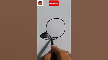 Draw a simple sphere using these simple steps #shorts #ashortaday Canvassing Passion