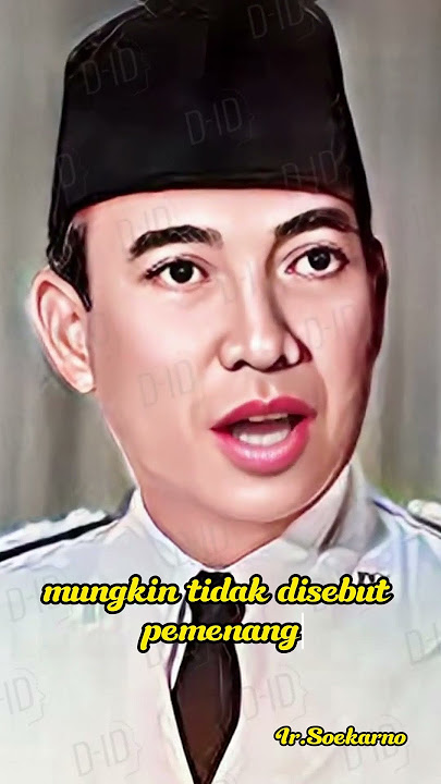 kata kata motivasi bijak Presiden Soekarno #katakatabijak #motivasi