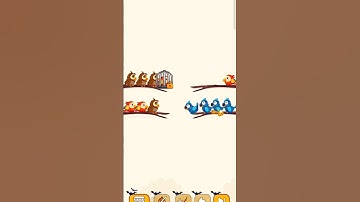 Bird Sort-Color puzzle Game level-20#shorts