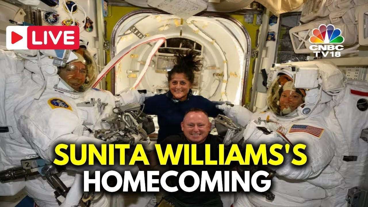 ⁣NASA Live | Sunita Williams News: Stuck NASA Astronauts One Step Closer To Home  Butch Wilmore |N18G