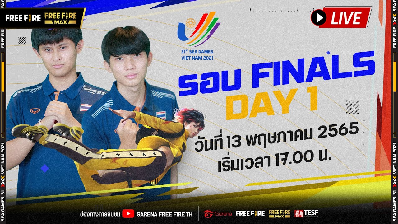 🔴ᴸᶦᵛᵉ [TH][DAY1] Free Fire At SEAGAMES Grand Final