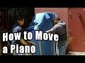 How to Move a Piano - Moving a Piano