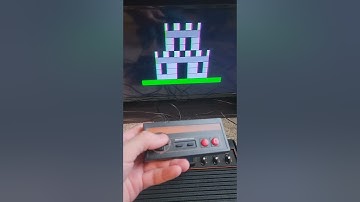 Super Mario Bros. on Atari 2600 (VCS). Princess Rescue homebrew. #atari2600