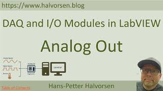 DAQ and I/O Modules in LabVIEW - Analog Output