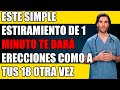 URÓLOGO: El Músculo Oculto. Estíralo 1 Minuto ASÍ para Erecciones de Acero | Salud masculina