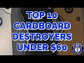 Top 10 Cardboard Destroyers Under $60/ Stassa 23 EDC Knives