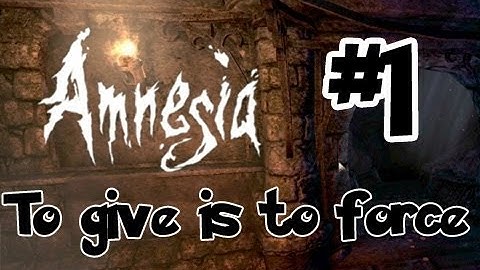 Amnesia: To give is to force FACECAM Ep.1 w/Utorak