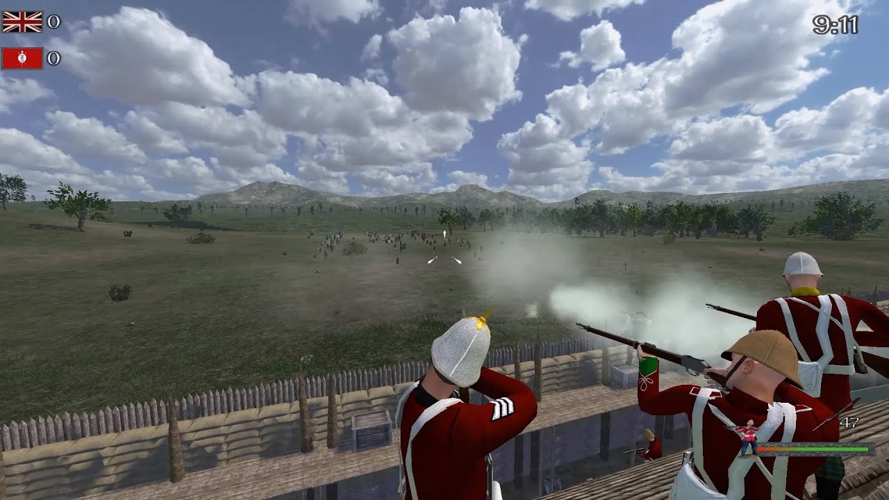 Eshowe map (AZW mod) in Mount & Blade Warband: Napoleonic Wars