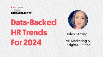 Data-Backed HR Trends For 2024 | L&D Disrupt Live | Episode 54