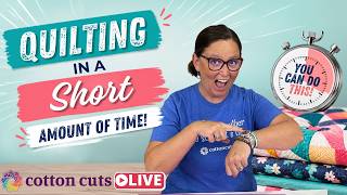 How to Quilt in A Short Amount of Time