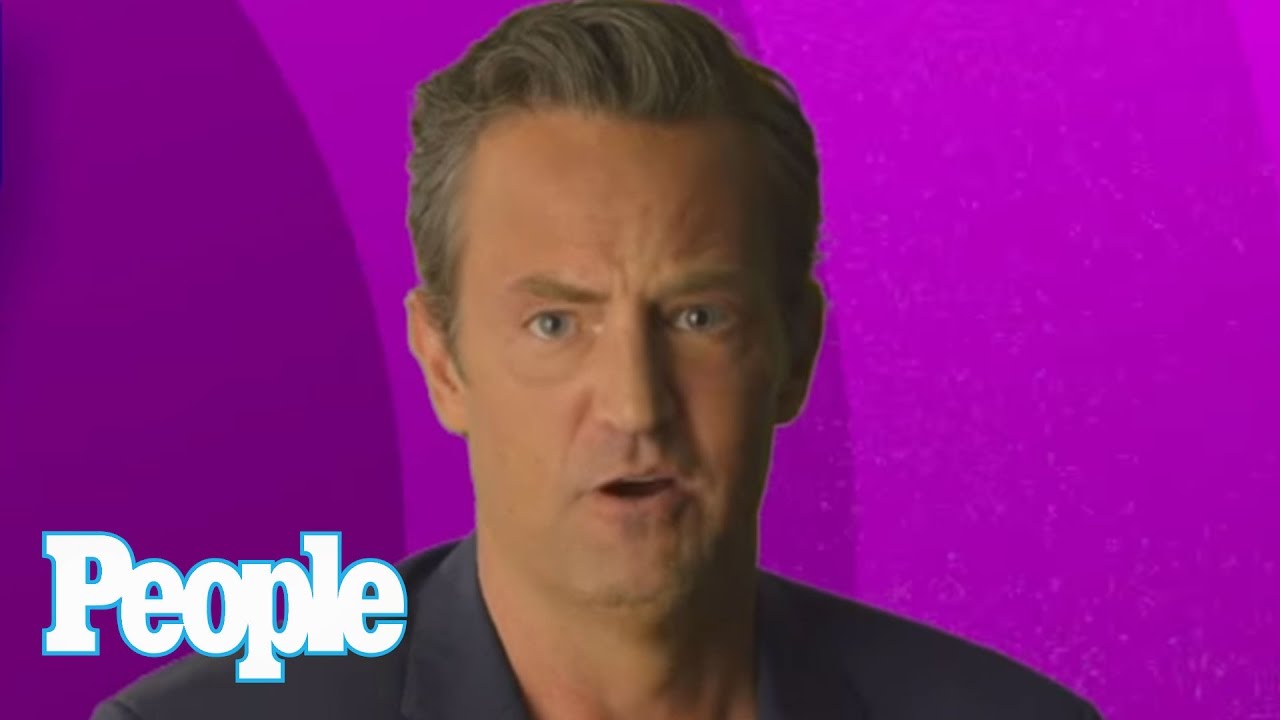 ⁣Matthew Perry Recites A Most Memorable 'Friends' Line | People