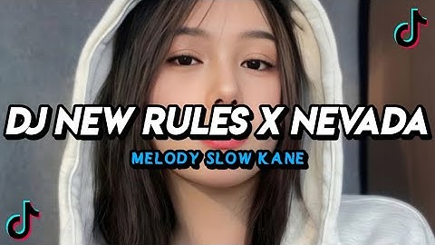 DJ NEW RULES X NEVADA MELODY SLOW KANE | VIRAL TIKTOK TERBARU 2025 YANG KALIAN CARI🔥