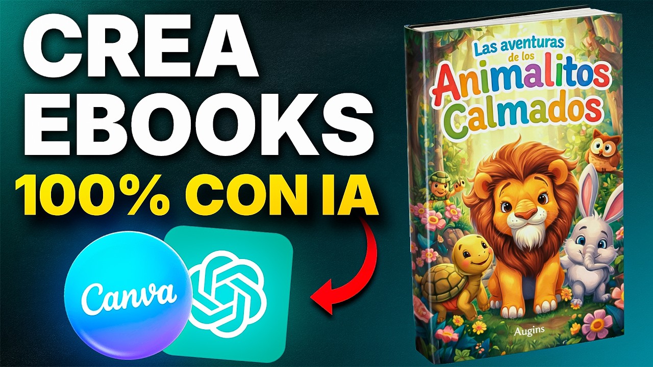 Crea y Vende un Ebook con IA | ChatGPT y Canva (Gratis y Paso a Paso) GANA DINERO CON EBOOKS
