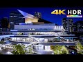 【4K HDR】Tokyo Future City Takeshiba Night Walk 2021