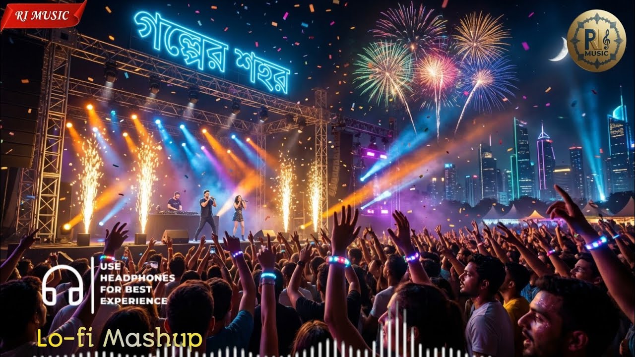 Golper Shohor (গল্পের শহর) | Bangla EDM Festival Dance Anthem 2026 | RI MUSIC 