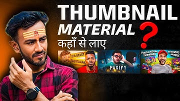 Everything You Need for a THUMBNAIL (PNG/FONT/BACKGROUND) | How To Take Photo For YouTube Thumbnails