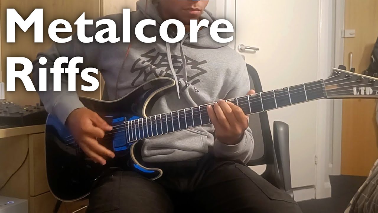 1 minute and 53 seconds of metalcore riffs - YouTube