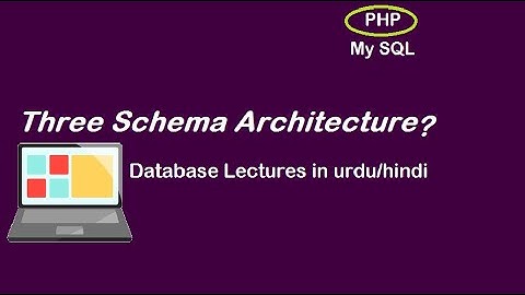 What is Three Schema Architecture ? in urdu/hindi