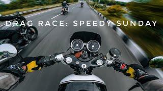 Speedy Sunday: Drag Races on Continental GT 650s🚀🚀 by Nerdy Noob 16,998 views 9 months ago 18 minutes