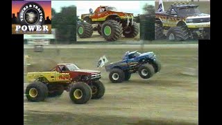 1994 MTRA MONSTER TRUCK THUNDER DRAGS! CANFIELD OHIO, TRUCKS &amp; TRACTOR POWER!