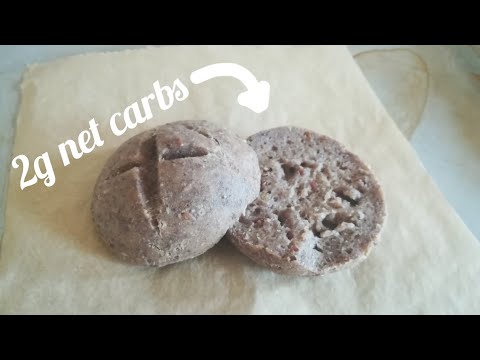 Keto Flaxseed Bread Roll | 5 ingredients only