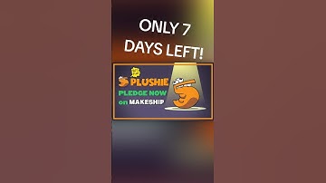 5 Makeship Plushie (7 Days Left to pledge!)